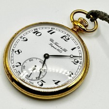 Rare Tissot Pocket Watch Hand-Wound Smoseco Swiss Made Working Item