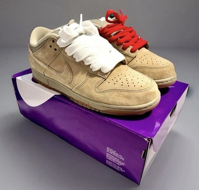 Nike Sb Dunk Low Pro B Pale Ivory - HJ0367-100 Size 8.5 Men s Shoes DEADSTOCK