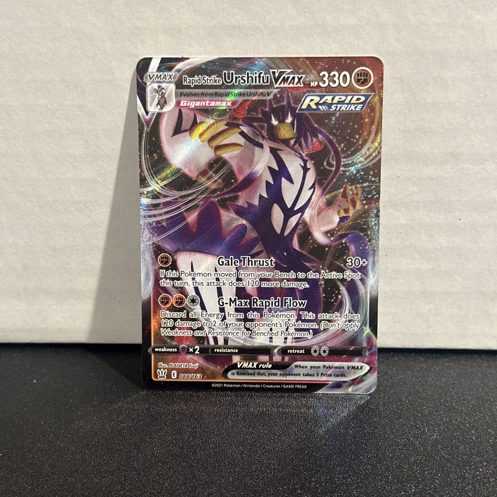 Pokemon TCG Brilliant Stars Rapid Strike Urshifu VMAX TG21/TG30