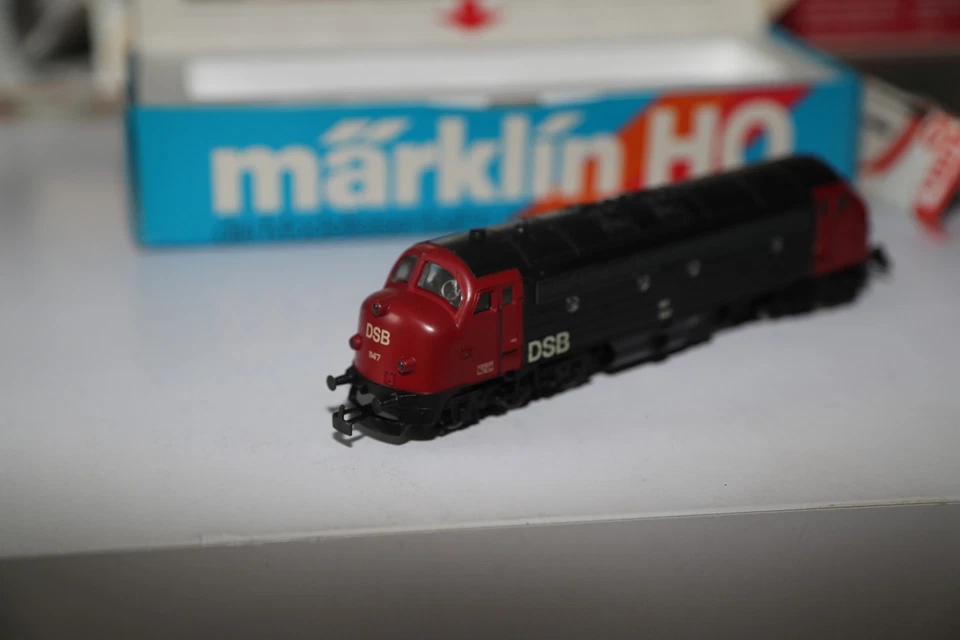 H0 OVP Märklin 3067 6 achsige Diesellok DSB MY1147 Modelleisenbahn NOHAB - Bild 4 von 4