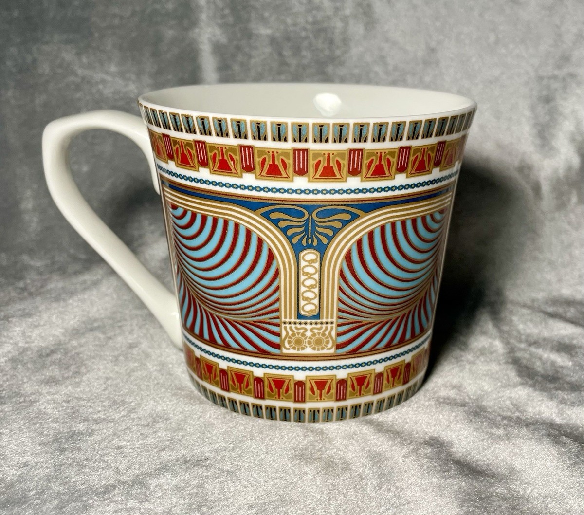 Art Nouveau Coffee Mug by Queens Fine Bone China Made in England