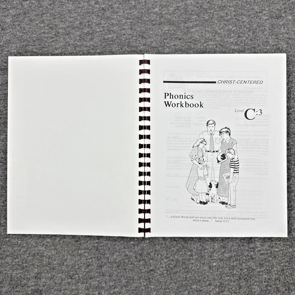 Christ Centered Phonics Workbook Level C:3 (1st & 2nd Grade) by Doreen Claggett - Image 3 of 4