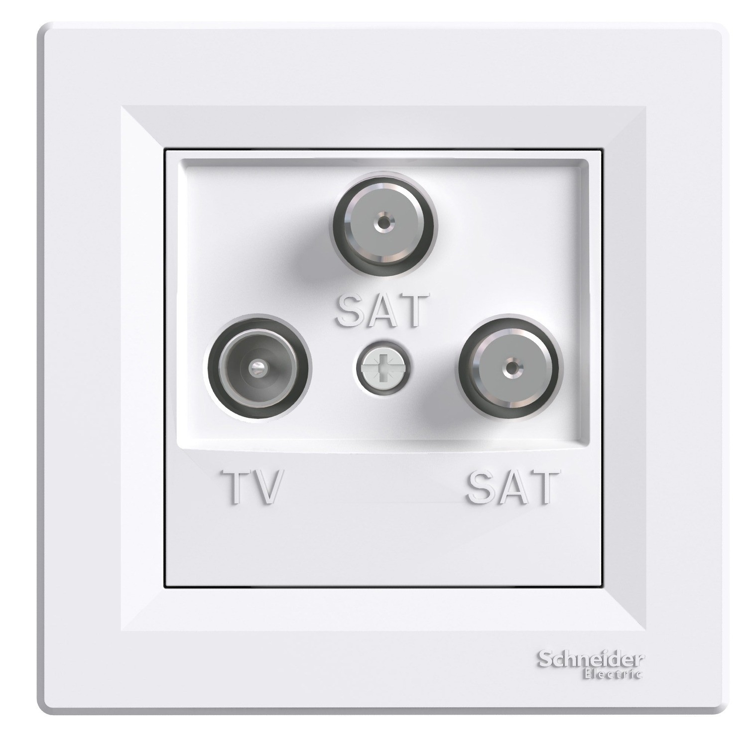 GN.TV-SAT-SAT FINITURA 1DB BIANCO ASFORO EPH3600121 - Immagine 2