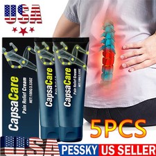 5Pcs USA CapsaCare Neuropathy Massage Cream  Soothing Nerve Pain Relief 100g