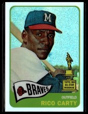 2005 Topps Rookie Cup #7 Rico Carty Reprints Chrome Refractor #/15