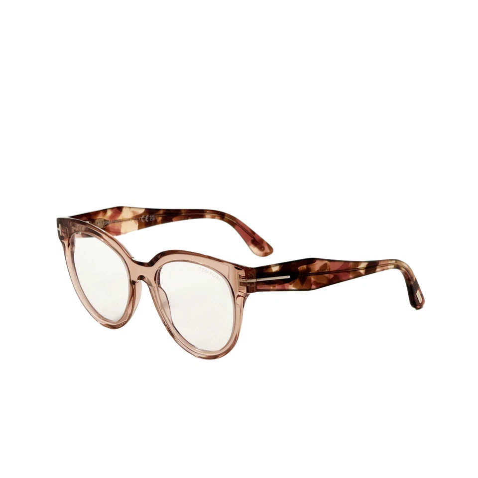 Ópticas Tom Ford Mujer Moda 52 mm Rosa Brillante FT5987-B-072-52