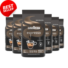Espresso Whole Bean Coffee, Medium Roast, 100% Arabica, 2.2 Lb Bag (Pack of 6) 12.95 per pound