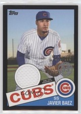 2020 Topps 1985 Topps Baseball Relics Black 160/199 Javier Baez #85R-JBZ 0eo6