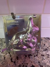 Vintage Kaiser Metal Czekolada Królik Forma Królik Zachód Niemcy Wielkanoc