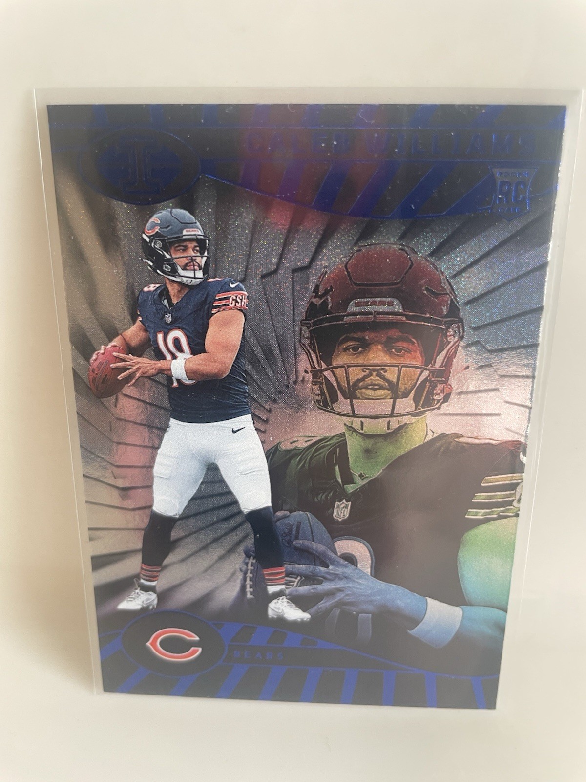 2024 Panini Illusions - Caleb Williams #13 Trophy Collection Dots (RC)