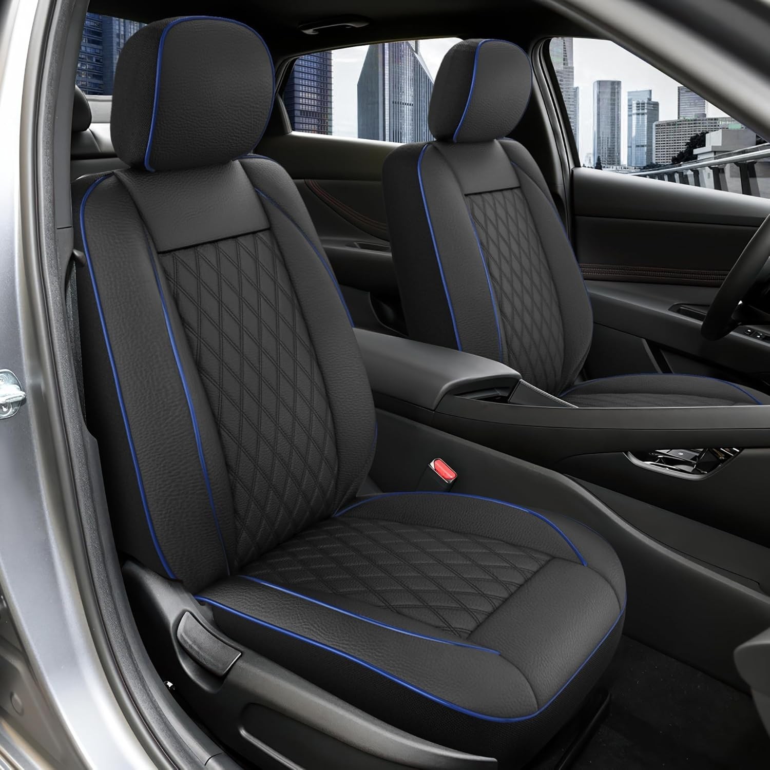 2 Pack Front Car Seat Covers Fit For Chevy Equinox Blazer Malibu Trax 2015-2025
