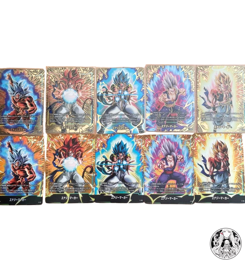 Dragon Ball Fusion World FB09 Energy Marker Normal & Parallel