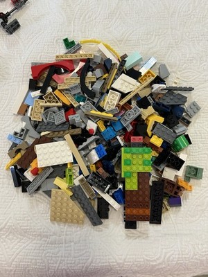 LEGO 1.5 lbs Pounds Random Building Parts Pieces Plates Bricks USED Bulk Lot