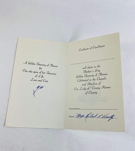 Vintage 1960s Catholic Mother's Day and Father's Day greeting card lot Jesus Chr - Bild 3 von 6