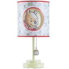 Disney Winnie The Pooh Table Lamp,2-Layer Printed Shade with Cut-Out Design ...