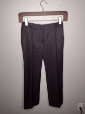 Stella McCartney Wide Leg Dress Pants Sz 38 Black Office Work Career Trousers P3