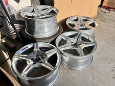 Set of 4 polished 19" Mercedes Benz SL400 SL550 SL63 SL65 AMG Wheels Rims OEM