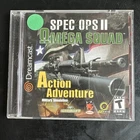 Spec Ops II: OMEGA Squad Sega Dreamcast CIB, Cracked Case, Tested Working