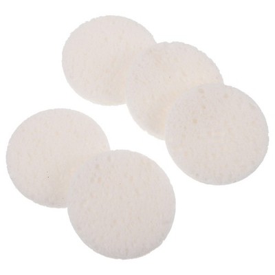 50 Pcs Wood Pulp Cotton Face Face Cleansing Sponges Washing Powder