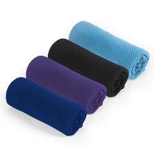 4 Pack Cooling Towel for Gym Fitness Yoga HikingHot Weather Cool Towels Cloth...