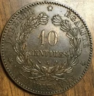 1897 FRANCE 10 CENTIMES COIN