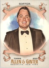2021 Topps Allen and Ginter #297 Ben Soffer - BB
