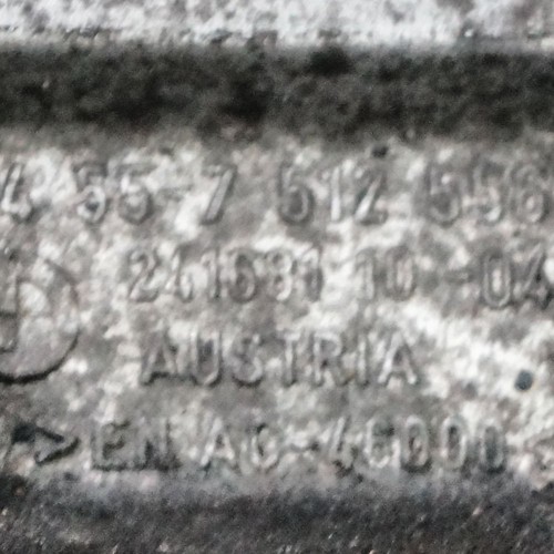 BMW 5 Benzin Klimaanlage Kompressorhalterung Riemenspanner E60 7512556 2004