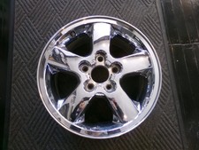 Factory Jeep Grand Cherokee Wheel Rim 2002 2003 2004 17 Chrome Clad2 9042
