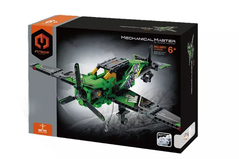 6973676043661 Klocki iM.Master samolot ratunkowy 313 elementów iM.Master