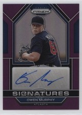 2023 Panini Prizm Signatures Purple Prizm /99 Owen Murphy #SIG-OM Auto 0h29