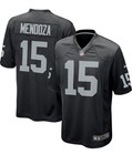 Nike Las Vegas Raiders Mendoza #15 Black Jersey NFL Football Size Adult Small — photo 1