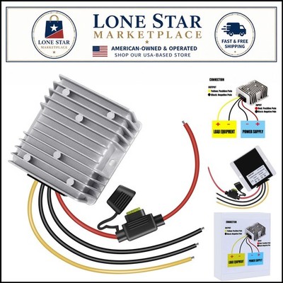 Reliable 48V to 12V Converter   20A 240W Voltage Regulator with Aluminum Shell