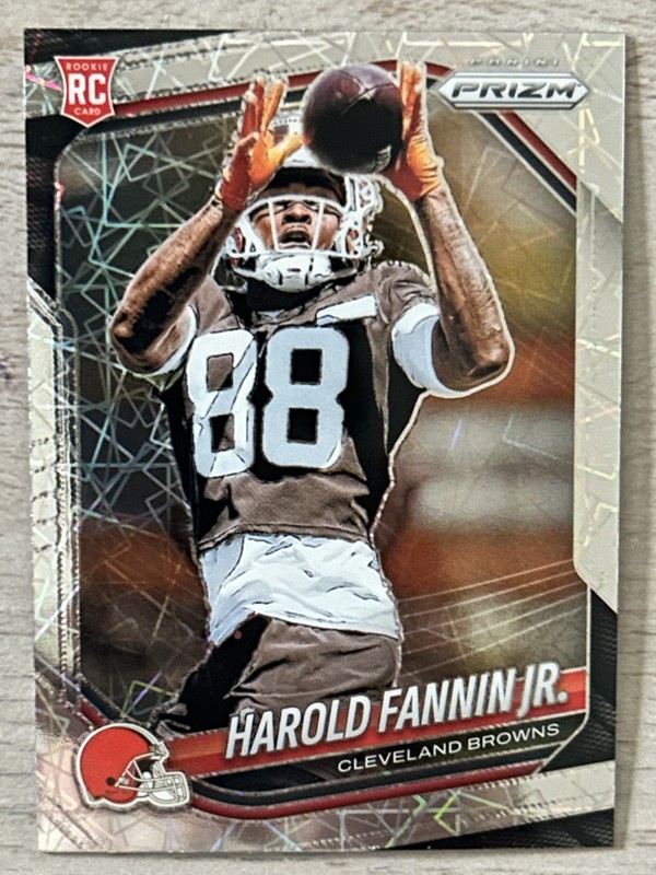 2025 Panini Prizm - Rookies Harold Fannin Jr. #399 Lazer Prizm (RC)