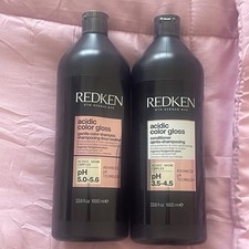 Image of Redken Acidic Gloss Sulfate-Free Shampoo & Conditioner 1 Litre Sizes