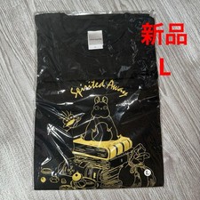 Spirited Away T-shirt L size black Ghibli Park and Ghibli Exhibition Limited