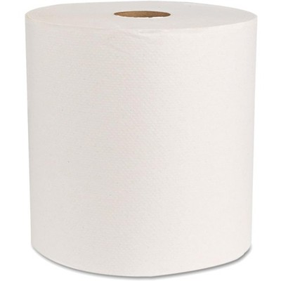 Chlorine-Free Continuous Roll Towels, 800' x 7-7/8'', 100% Recycled - Case of 6