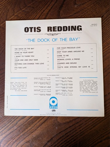 Otis Redding - The Dock Of The Bay - 12" Vinyl Record Album LP Reissue WE 321 - Picture 2 of 6