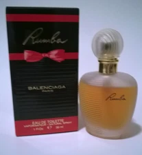 RUMBA by BALENCIAGA 1.0oz-30ml EDT Spray *RARE VINTAGE* 90% Full - PRE-OWNED