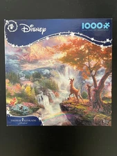 Ceaco - Thomas Kinkade - Disney - Bambi's First Year - 1000 Piece Jigsaw Puzzle