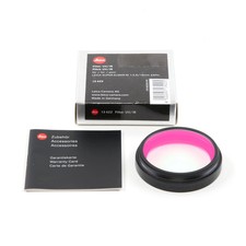 LEICA UV/IR FILTER FOR 18MM SUPER-ELMAR-M LENSES BOX 13422 5628