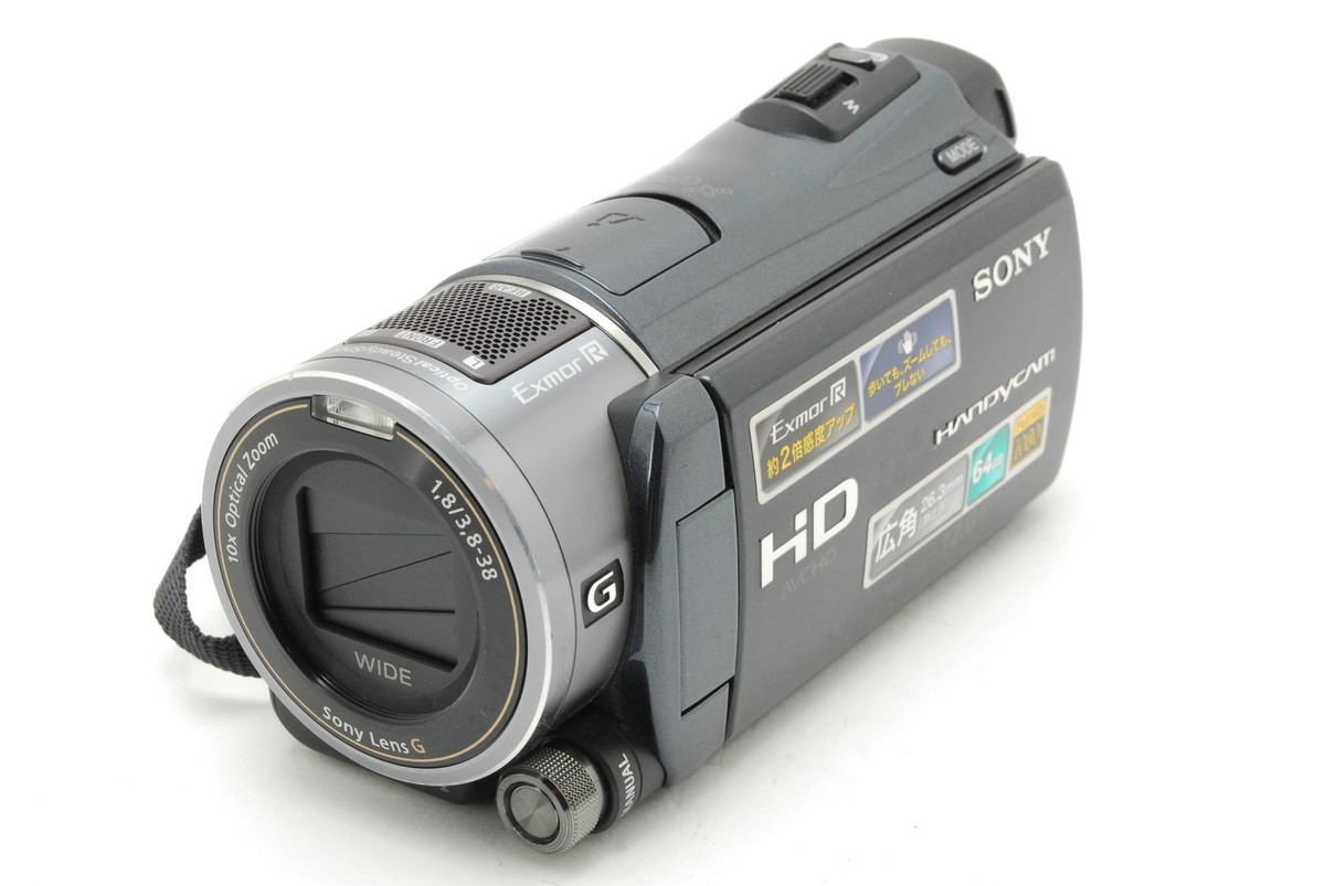 NEAR MINT w/bag] Sony Handycam HDR-CX550V Camcorder Black