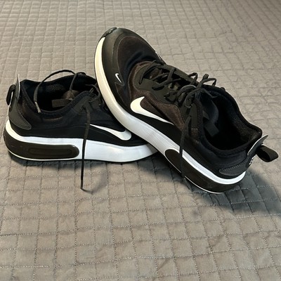 Size 10- Nike Air Max Dia Black White Woman's