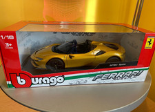 1:18 Ferrari SF90 Spider, Gold - von Bburago - mit OVP - Sammlungsauflösung