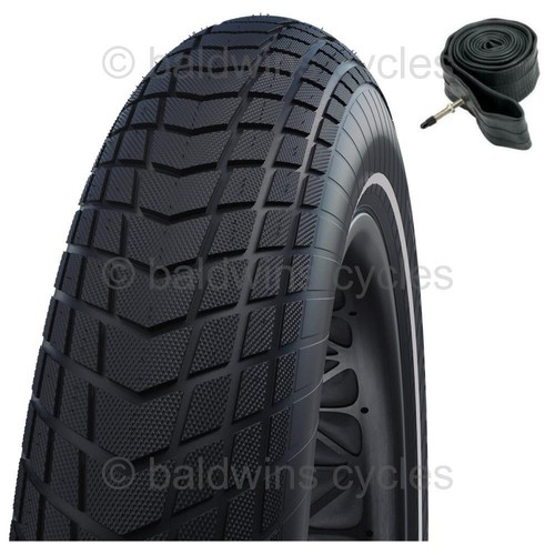Schwalbe SUPER MOTO-X 20 x 4.0 BLACK Fat Bike 100-406 TYRE s TUBE s - Picture 12 of 16