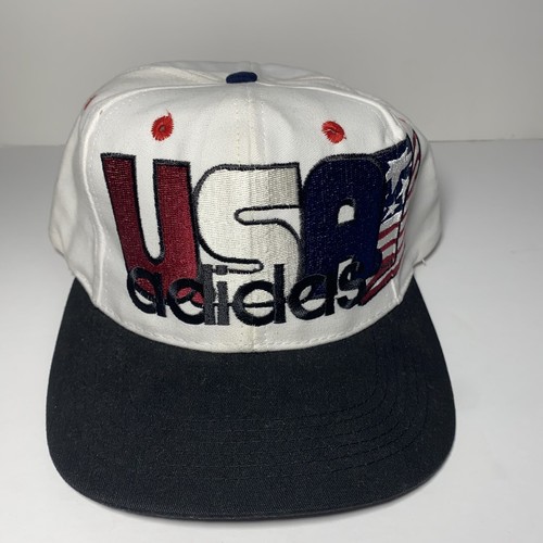Vintage Adidas USA Flag Embroidered 