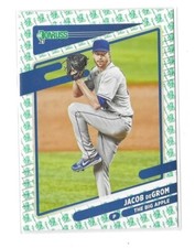 2021 Donruss JACOB DEGROM Statue Of Liberty SP #150 | Mets - THE BIG APPLE