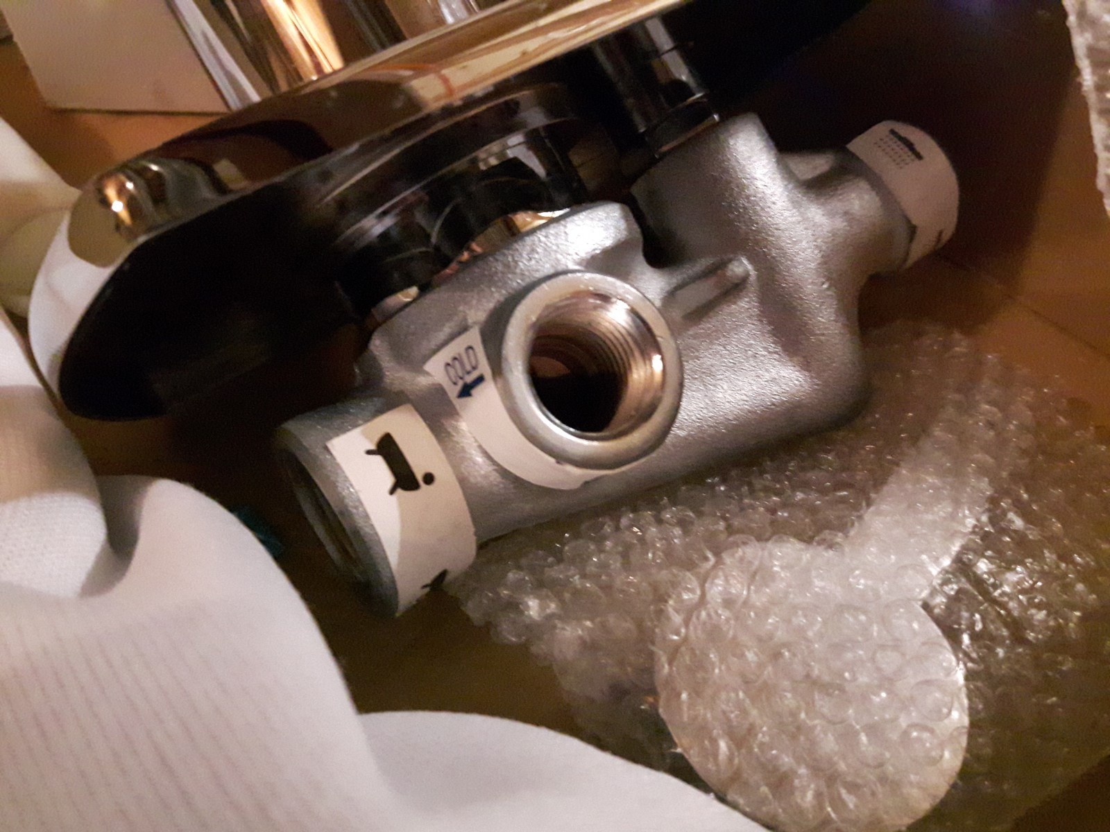 JALO WAVE BATHTUB & SHOWER FAUCET CHROME SINGLE LEVER R19912903CC