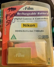 Delkin Devices EN-EL5 Rechargeable Battery eFilm