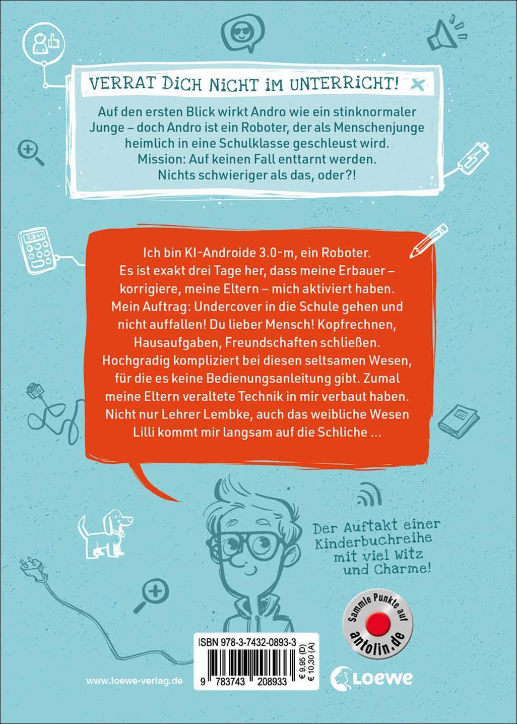 Thumbnail - Andro, Streng Geheim (band 1) - Fehlermeldung: Schule Kai Pannen Buch