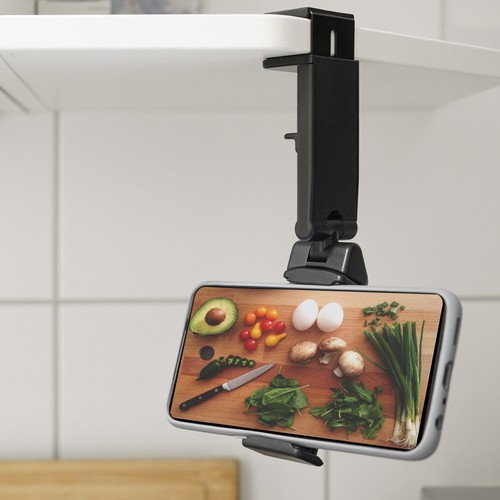 2 x support de téléphone portable universel pour avion train cuisine table vidéo sport support - Photo 7/11